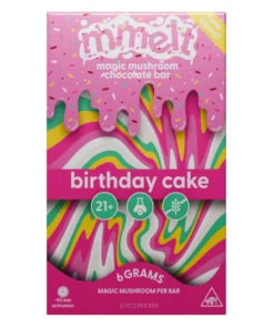 Birthday Cake Mmelt Magic Mushroom Chocolate Bar 6G