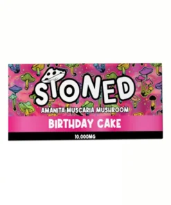 Birthday Cake Stoned Amanita Muscaria Mushroom Chocolate 10000MG