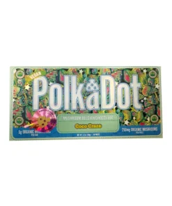 Coco Craze PolkaDot Magic Mushroom Belgian Dark Chocolate 250mg Per Piece