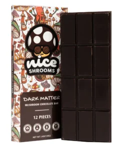Dark Matter Nice Shrooms Mushroom Chocolate Bar 12pcs