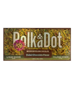 Dubai Chocolate PolkaDot Magic Mushroom Belgian Milk Chocolate 250mg