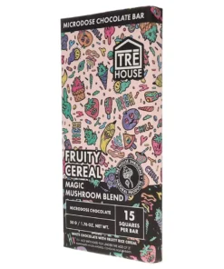 Fruity Cereal Tre House Magic Mushroom Chocolate Bar 50g