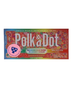 Good Luck Charms PolkaDot Magic Mushroom Belgian White Chocolate 500mg