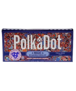 Krispy Chocolate Crunch PolkaDot Magic Mushroom Belgian Milk Chocolate 250mg