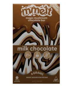 Milk Chocolate Mmelt Magic Mushroom Chocolate Bar 6G