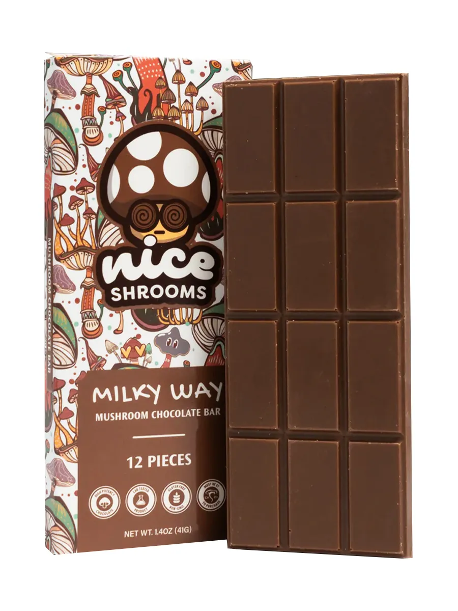 Milky Way Nice Shrooms Mushroom Chocolate Bar 12pcs
