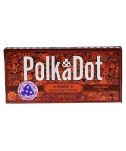 Mocha PolkaDot Magic Mushroom Belgian Dark Chocolate 250mg