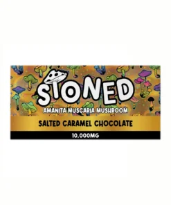 Salted Caramel Chocolate Stoned Amanita Muscaria Mushroom Chocolate 10000MG