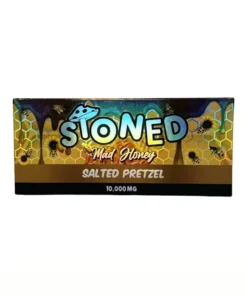 Salted Pretzel Stoned Mad Honey Chocolate 10000MG
